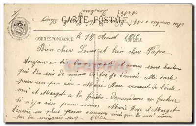 Attesa del postino — Parigi — Riproduzione Ilyerdile, N° 688 — Verso