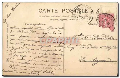 La Semeuse — œuvre de Rodry — éditeur K.F. Éditeurs, Paris — Verso