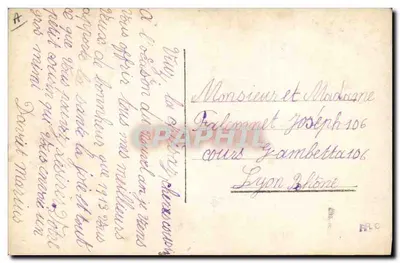 Menina vestindo uniforme de correio — Boa Ano — Editor Art, n°154 — Verso