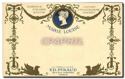 Marie-Louise — perfumes e produtos de toalete — Éd. Pinaud, Paris