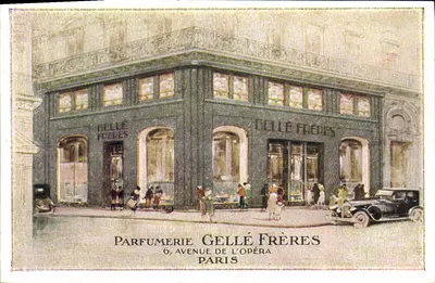 Parfumeria Gellé Frères — Avenida da Ópera — Paris