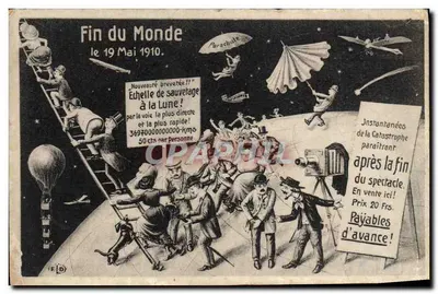 Fim do Mundo — 19 de Maio de 1910 — E. D.
