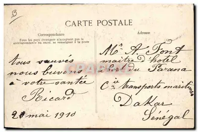 Fim do Mundo — 19 de Maio de 1910 — E. D. — Verso