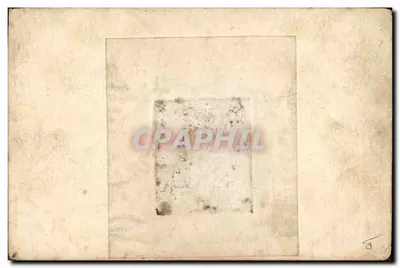 Avião biplano — ilustração em verde — editor Paris — Verso