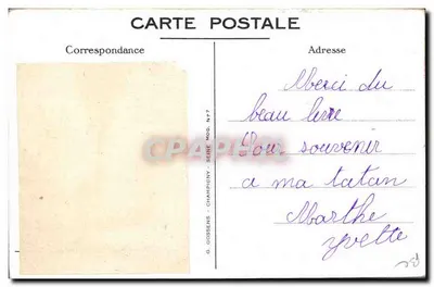 Les Vendanges — Trabajos en los Campos — Editado y Depositado en PARIS — Reverso