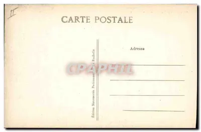 La Rochelle — Um canto do Porto — Edição Novidades Partiennées — Verso
