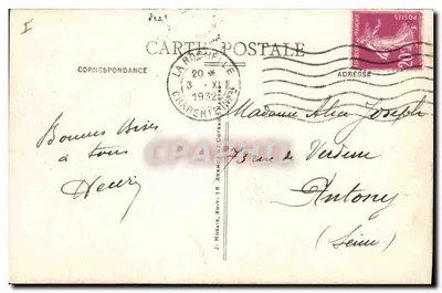 La Rochelle - Widok z portu — n° 163 — J. Nozain, wydawca — Rewers