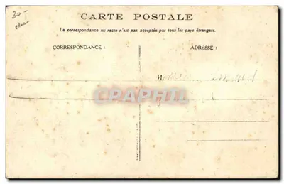 Les Misérables — Cena de jardim com crianças e cisnes — editor R. Nucier — Verso