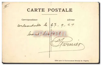 Médecine en plein air — scène de guérison traditionnelle — éditeur BACONNIER FRANÇAIS, SÉRIE No 1 — Rewers