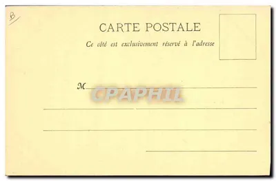 Alongamento com a arma — Exercício militar — Carta postal não editada — Verso