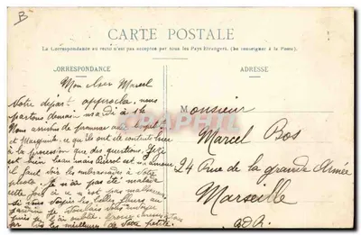 Costumi di Savoia (Arvès) — due donne in abito tradizionale — editore Joseph Z. n°4 — Verso