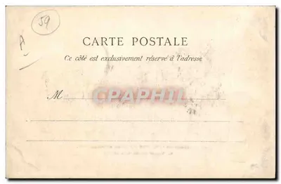 Exposição Lille 1902 — Caída d'água (uma queda) — Edição oficial P.F. n°4 — Verso