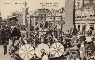 Carnaval de Nice — Os Jogos de Feira (Bizel J., constr.) — Adia