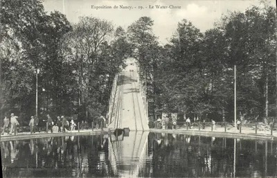 Exposição de Nancy - 19 - O Water-Chute — Imp. H. Réau, Nancy