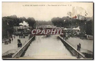 Fête de Saint-Cloud — Vue Générale de la Pelouse C.D.