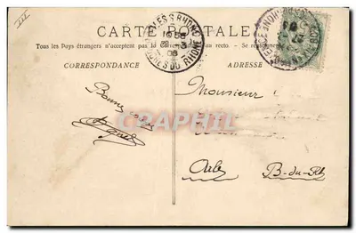 Aix-en-Provence — Le Corso. Un Mariage en l’an trois mille. — Collection Jaussaud — Rewers