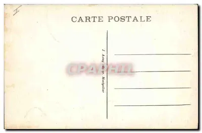Palavas-les-Flots — O Canal — J. Aslay — Verso