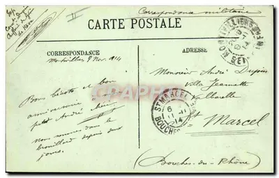 Le Havre — Anse des Pilotes, Muzeum i Rue de Paris — LL. — Rewers