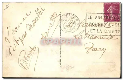 Palavas-les-Flots — Wejście do portu — Powrót rybaków — ND. — Rewers