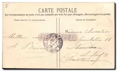 Bordeaux — Most La Passerelle — Wydawca 6 Bordeaux — Rewers