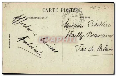 Napoleão I em traje do sacramento — Fontainebleau — LL. n° 339 — Verso