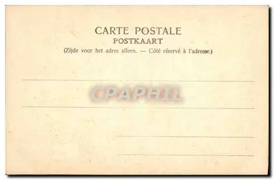 Campo de batalha de Waterloo — Castelo e fazenda de Hougoumont — Nels, Bruxelas, Série II, No. 245 — Verso