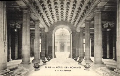 Paris — Hôtel des Monnaies — 3 — Le Péristyle