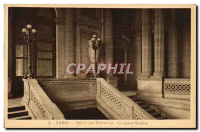 Paris — Hotel das Moedas — O Grande Escadário