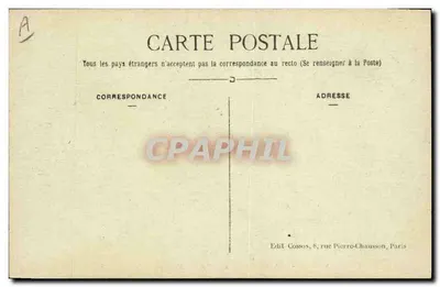 Paris - Casa das Moedas - A Grande Sala do Museu — C.M. n°4 — Verso