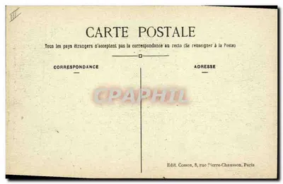 Paris - Hotel das Moedas - Cour da Meridiana — Verso
