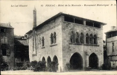 Figeac - Hotel da Moeda - Monumento Histórico — Le Lot Illustré, P. X. 93