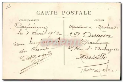 Camp de Carpiagne — La Cantina dei Grandi Pini — Edil. Risoul — Verso