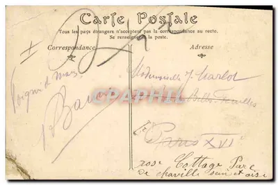Chartres — Kawiernia, Wodociąg — Wydawca nieznany, nr 307 — Rewers