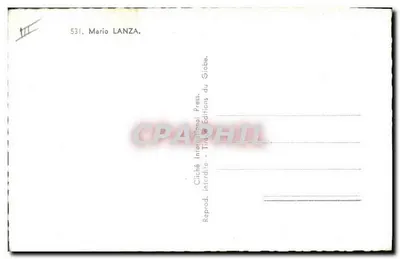 Mario Lanza — portret — Warner Bros. — Rewers