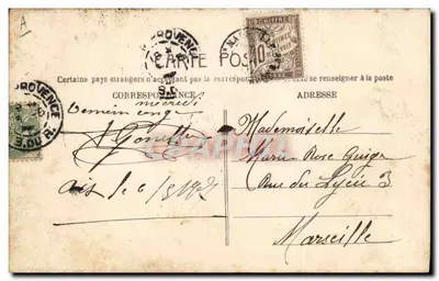 Lo que dicen las cartas — MF París — n°751 — Reverso