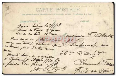 Bilhete postal antigo Fête Foraine Côte des Somalis Djibouti na feira dos indígenas — Verso