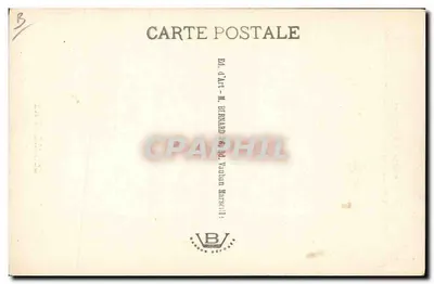 Tłusty Gitany — Wodny pędzel Valère Bernard — Wydawca M. Bernard, Marsylia — Rewers