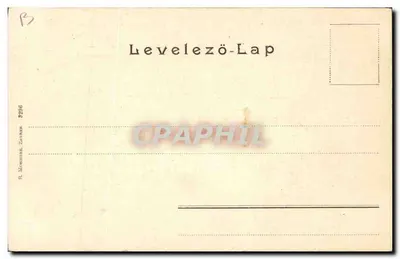 Mulher gitana tocando um instrumento — Czigány - Zigeunerin — R. Magyarik, Zalavár, n° 92916 — Verso