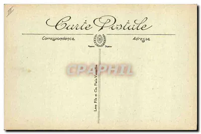 Orano — La Statua della Libertà e la Cattedrale — L.I. — Lévy Fils et Cie, Parigi-Versailles — Verso