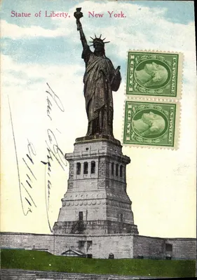 Statue of Liberty, New York — Success Postal Card Co. Pub., New York, No. 1026