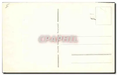 Evian-les-Bains visto do lago — n°5041 — Société Graphique Neuchâtel — Verso