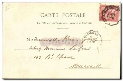L'Aiglon — fototypia A. Barguet i Cha. Nomer — numer seryjny nieczytelny — Rewers