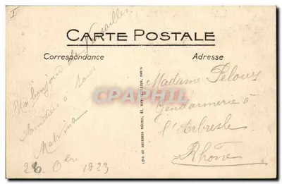 Wóz ślubny Napoleona — 2 kwietnia 1810 — LL, n° 284 — Rewers
