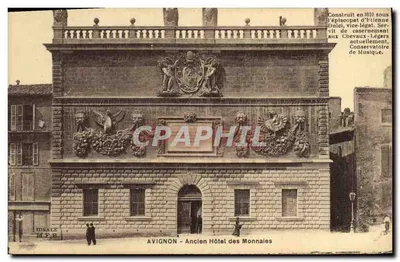 Avignon - Antigo Hotel das Moedas — editor IDEALE, n° série B