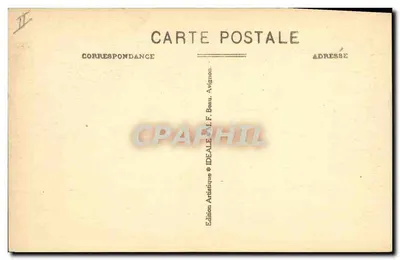 Avignon - Antigo Hotel das Moedas — editor IDEALE M.F.B. — Verso