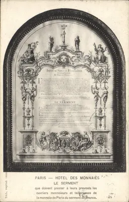 Paris — Hotel das Moedas — O Juramento