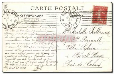 Paris — Hotel das Moedas — O Juramento — Verso