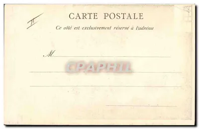 Vercingétorix — condução para Roma e preso em uma cela — Coleção Tol Sin, 28 rue d'Assas, Paris — Verso