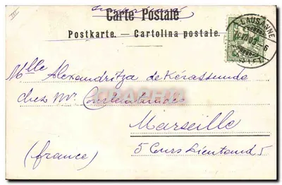 Cortejo do Centenário — Grupo de padres (Atos da Videira) — Lausana, n°289 — Verso