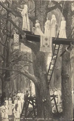 A colheita do visco — Salon de 1901 — H. Motte — S.J.P.
